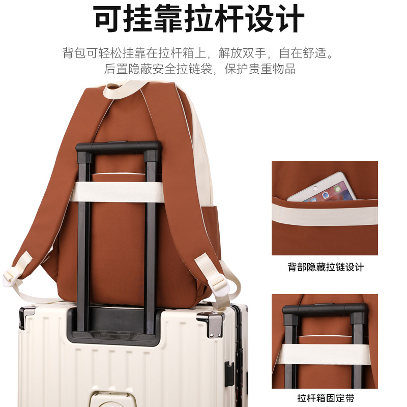 Mochila de pescado natural universidad femenina gran capacidad hermosa bolsa de escuela secundaria mochila de escuela secundaria mochila al por mayor