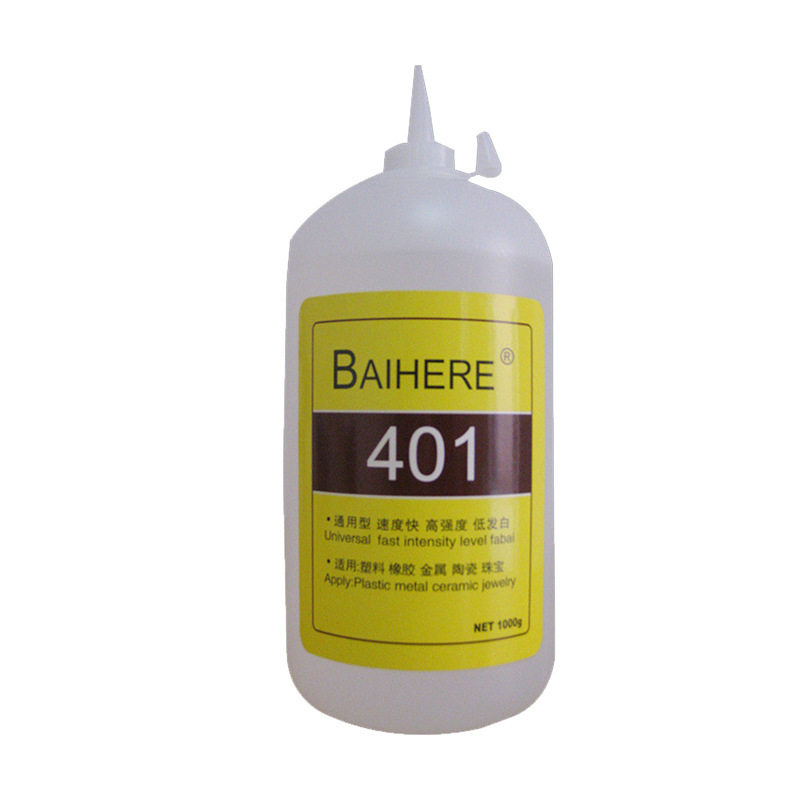Lily Yuan Universal Type 401 Adhesive High Strength Low Whitening Instant Dry Resin Adhesive for Shoes 401 Multi-purpose Adhesive
