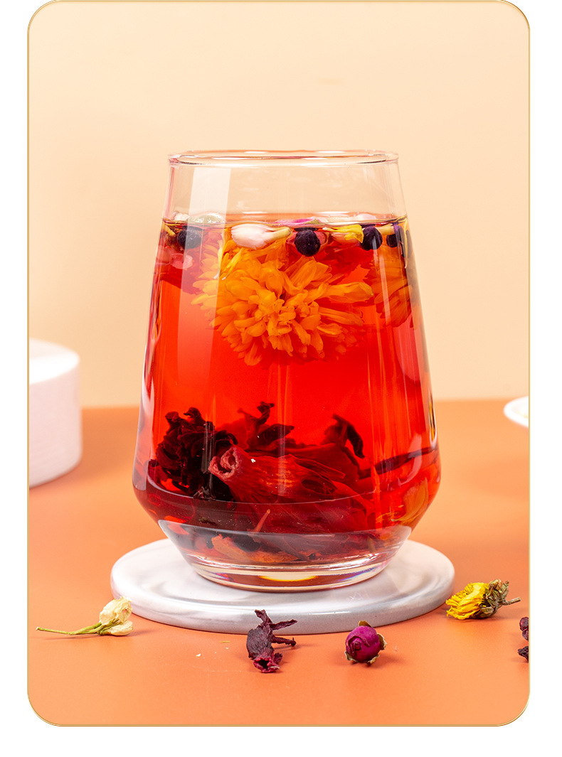Yangyuan Rose Luo Shen Tea Black Goji Herbal Blend 100g Gift Box Cold Brew Wellness Tea key features