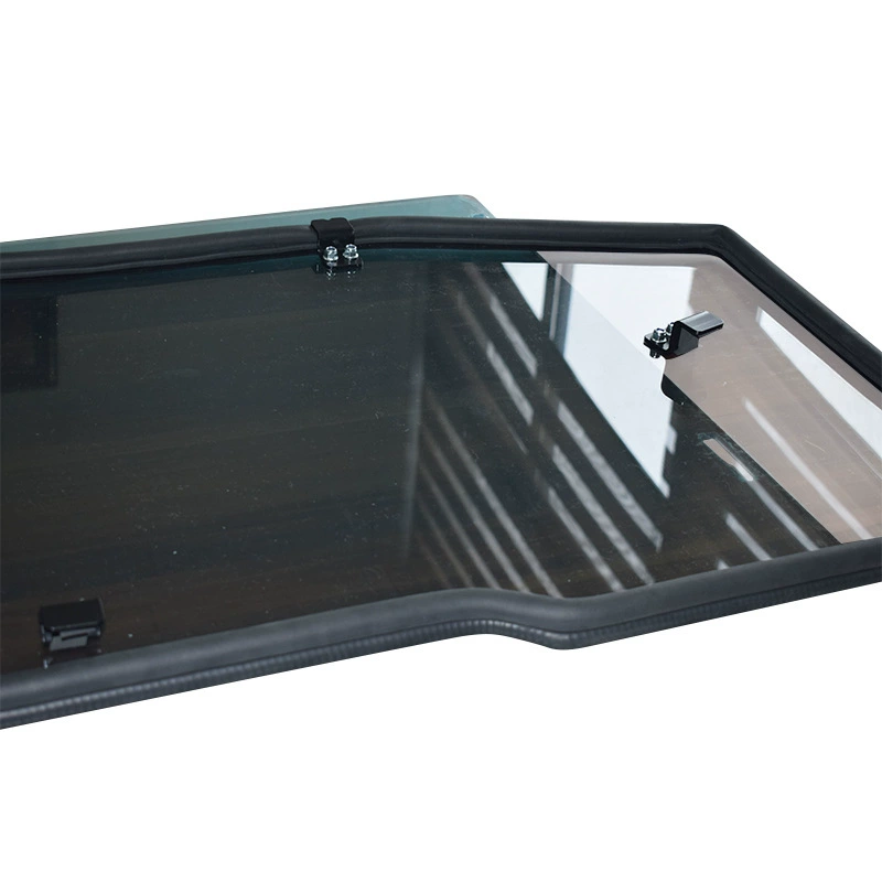 Off-road beach glass anti-static electric transparent plastic light panel