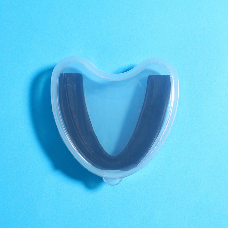 Brackets termoplásticos transfronterizos adultos niños baloncesto deportivo protector dental transparente invisible brackets dental de boxeo sanda