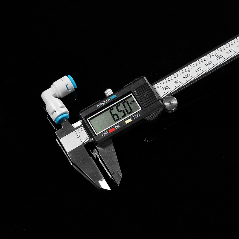 L-tipo hogar purificador de agua conector 2 puntos articulación rápida codo k4040 codo purificador de agua universal accesorios fabricante