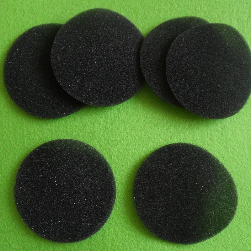 黑白色过滤海绵厂家模切冲型分切软防水PU海绵垫块防火阻燃EVA棉