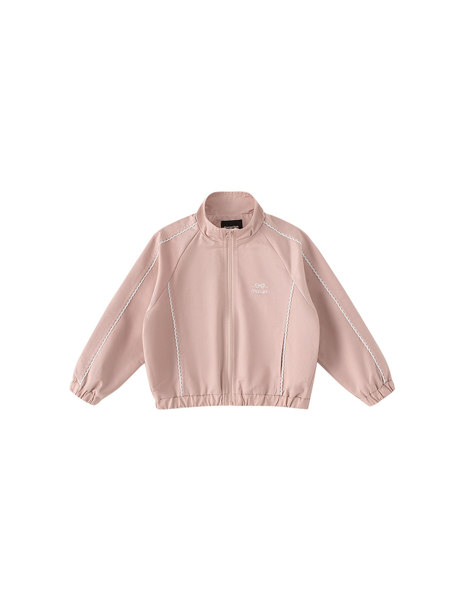 Youbao ropa para niños chaquetas para niñas 2025 nuevos productos de primavera moda para niños chaquetas de todo fósforo tops casuales para niños de mediana edad