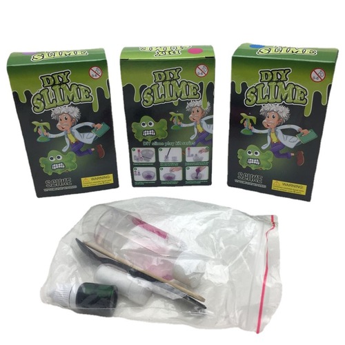 Cross-border hot selling slime DIY crystal mud set children's toy material package pearl mud snot clay color mud