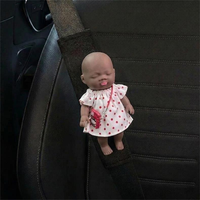 Cute Natasha Car Seatbelt Shoulder Pads, Car Interior Seatbelt Decoration, Anti-Wear Clothing, Couple Set for Women
