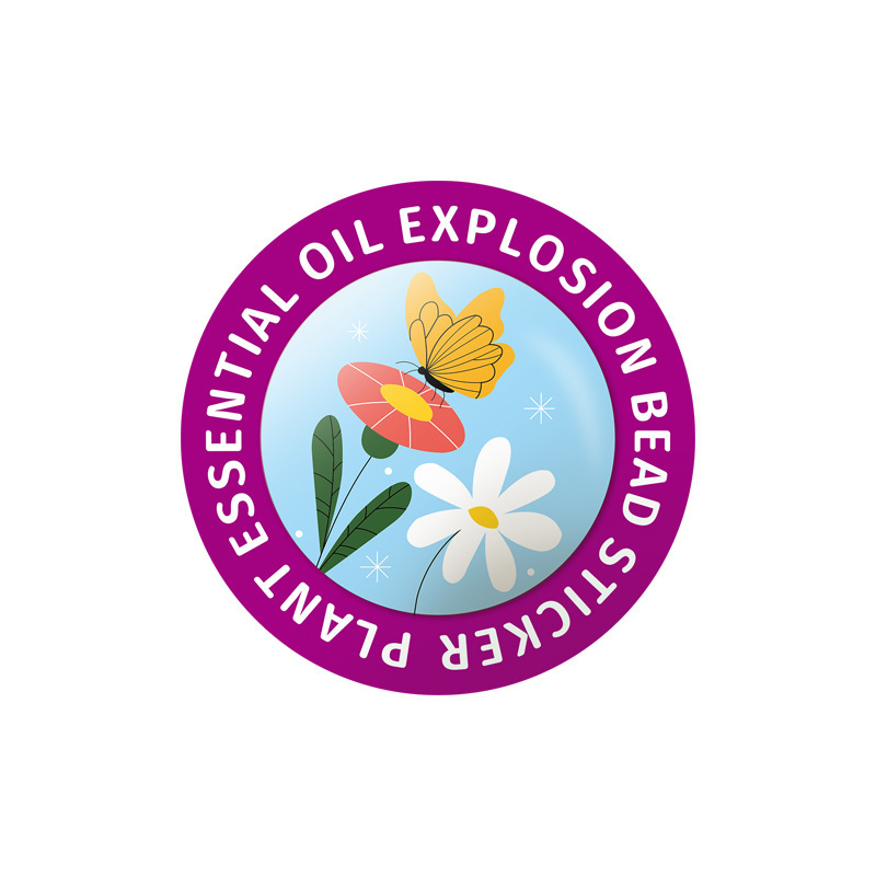 4つの爆発ビーズエッセンシャルオイルパッチ、PU植物エッセンシャルオイル防蚊パッチ、ヨモギとレモングラスの咬傷防止パッチ、卸売|undefined