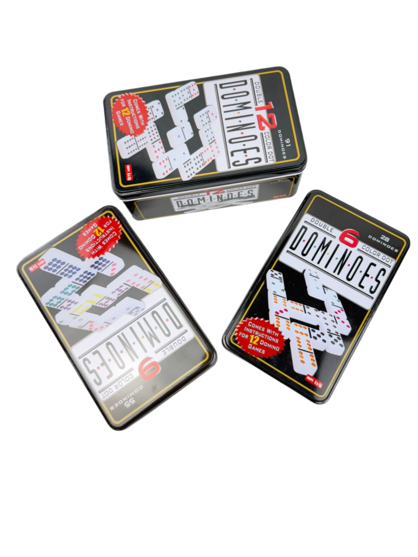 Domino caja de hierro melamina juegos de puzzle interactivo padres-hijos ajedrez fábrica de comercio exterior al por mayor