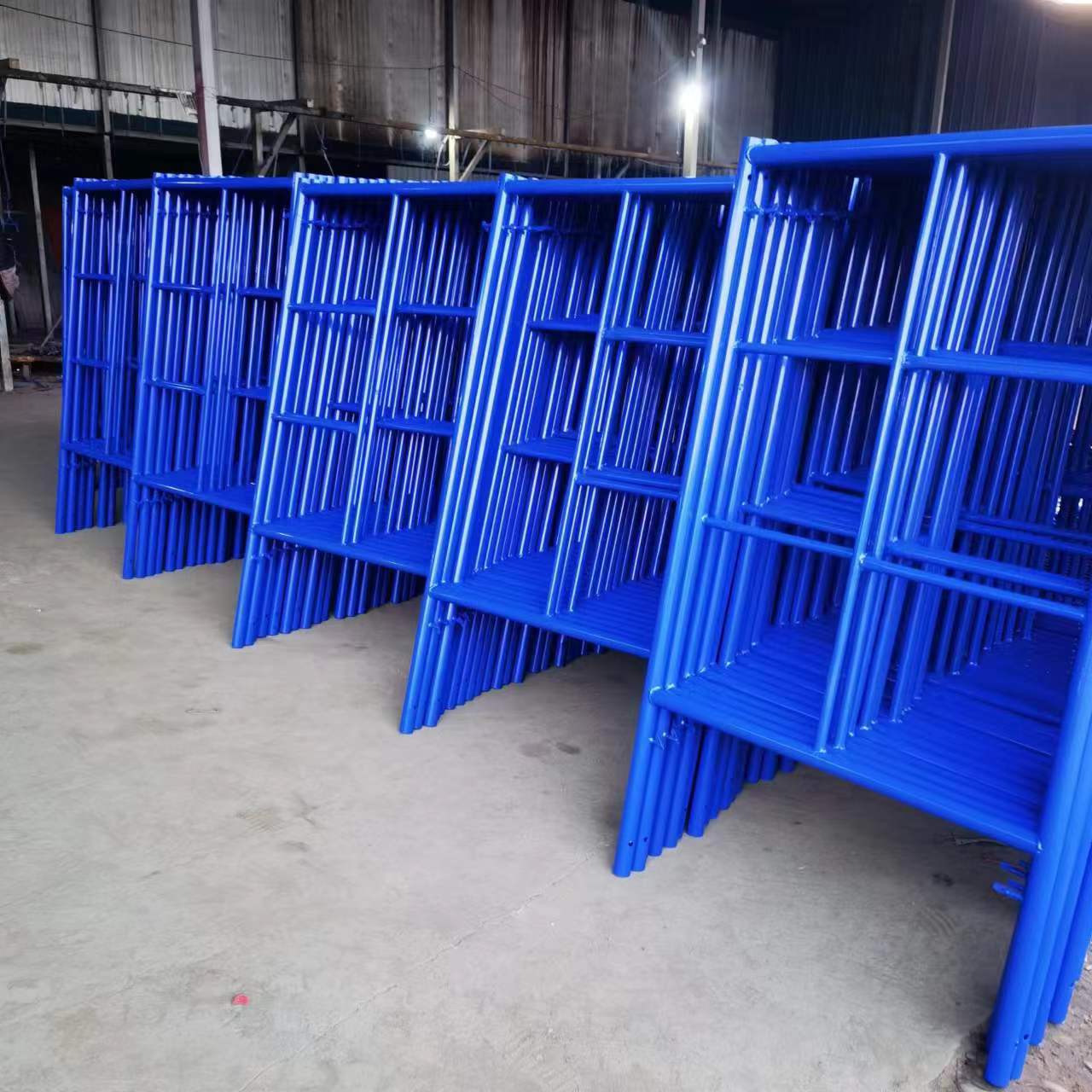 批发建筑工地用移动脚手架 高空连体施工梯式架子可自由组装拆卸