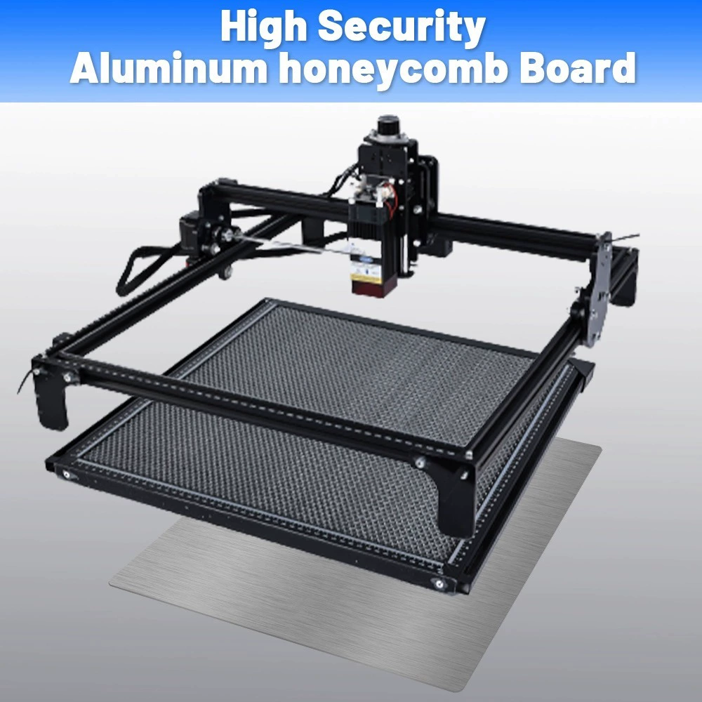 Лазерный станок для резки сотовых панелей из алюминиевого сплава, рабочая платформа для лазерной резки, сетчатая опорная рама, аксессуары