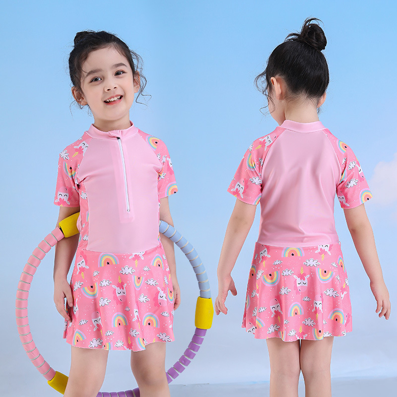 Unicornio Arco Iris rosa