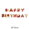 Fire birthday flag