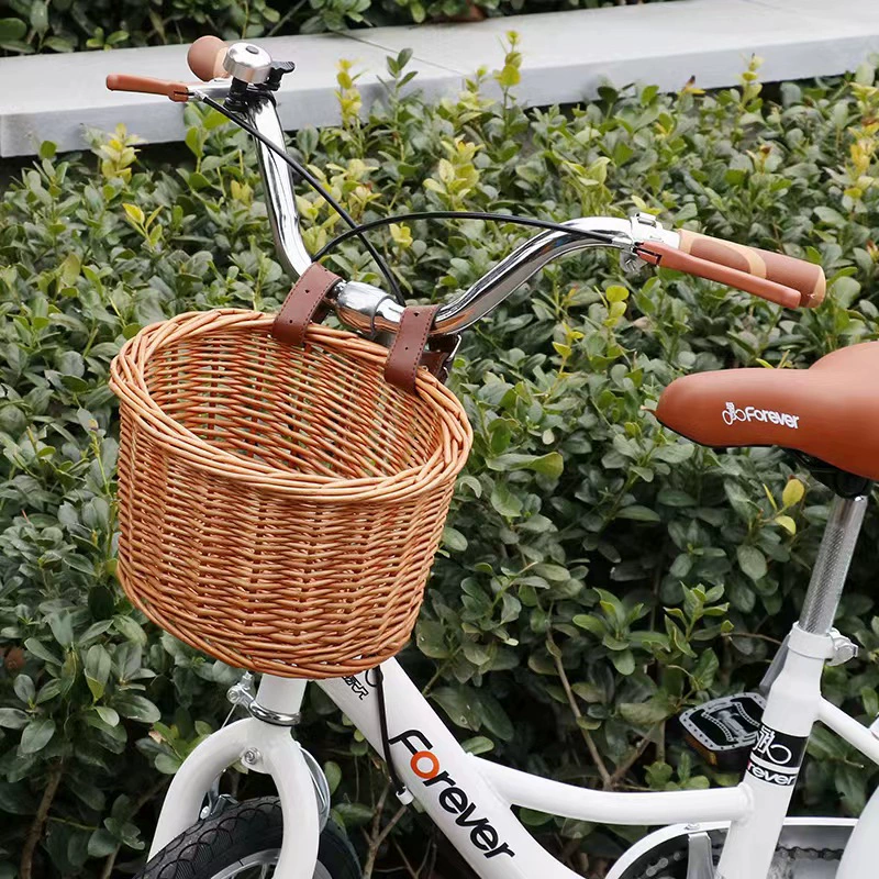 Woven bike, basket, electric car