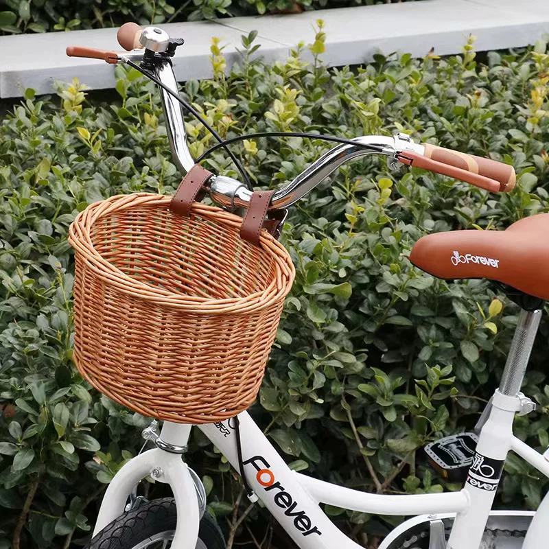 Woven bike, basket, electric car