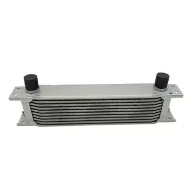 oil cooler — car radiator - 10-layer-silver-oil-cooler