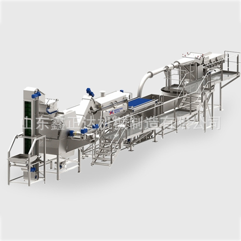 鑫正达供应成套雪花粉生产线 土豆雪花粉生产设备 大新雪花粉设备