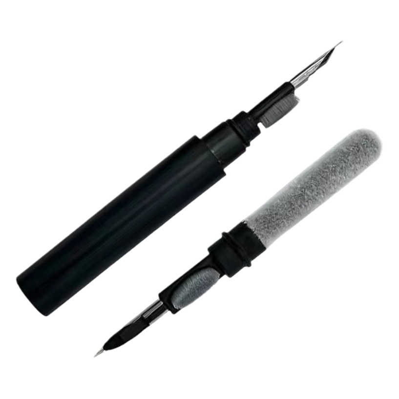 Cepillo de limpieza de auriculares Bluetooth transfronterizos auriculares Clean Pen limpiador de teclado limpiador de tapones para oídos Pen fabricante