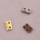 Jingmao [12*13mm] iron plated copper gift box small hinge crafts hinge less than 1 inch