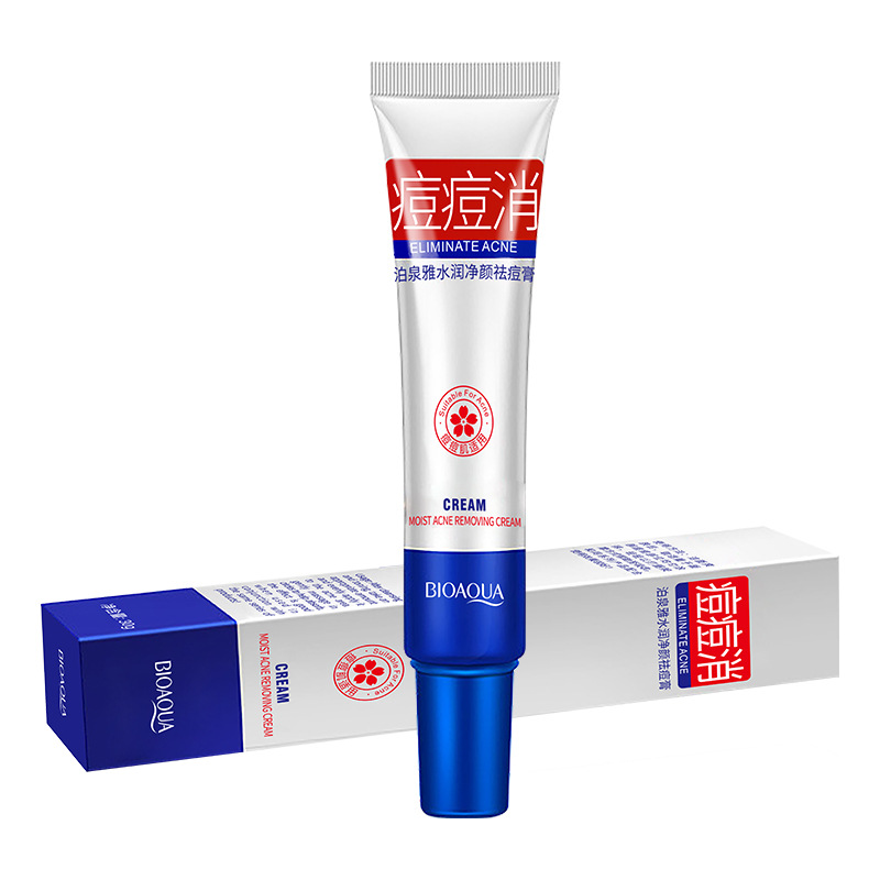 Boquanya anti-Acné crema anti-Acné acné reducir los poros hidratante facial cuidado de la piel cosméticos fabricante