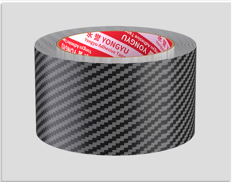 Car Carbon Fiber Pattern Door Sill Strip Anti-Scratch and Wear-Resistant Car Door Anti-Step Sticker Carbon Fiber Tape Sunroof Waterproof Sealing Strip