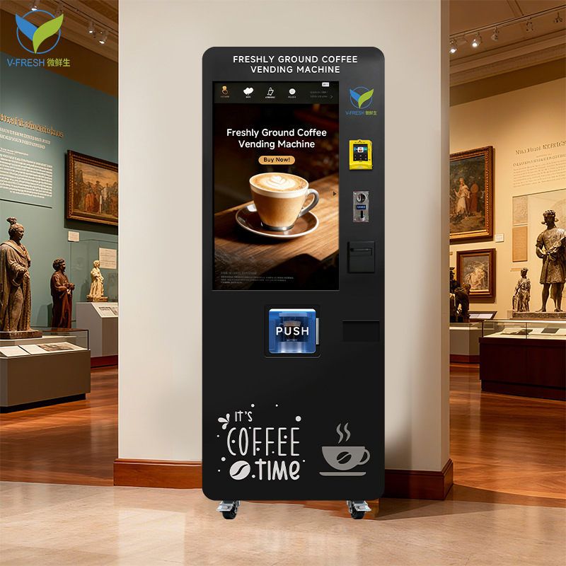 Automatic Freshly Ground American Coffee Milk Coffee Freshly Ground Coffee Machine 24H Self-Service Office Building Shopping Mall Export Export Source Automatic Freshly Ground American Coffee Milk Coffee Freshly Ground Coffee Machine 24H Self-Service Office Building Shopping Mall Export Export Source