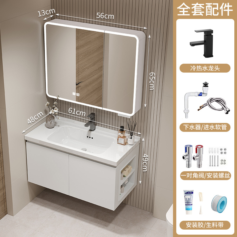 gabinete lateral del inodoro, gabinete de baño de panal de abeja, gabinete de baño de cerámica integral, lavabo de baño, lavabo de manos, lavabo de baño