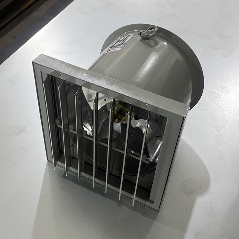 T35-11-4.5轴流风机 边墙式排风机 防雨型轴流送风机 6658m3/h