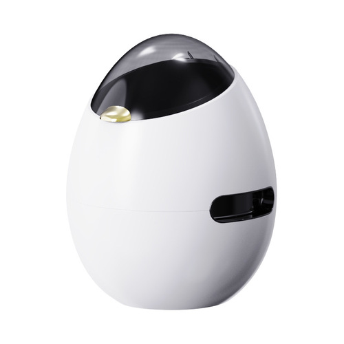  New Lightweight Luxury Egg-Shaped Dual-Bin Trash Can with Thickened Inner and Outer Design, Household Large Capacity Paper Bin, Wholesale