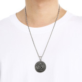 Древняя египетская пирамида, подвеска «Глаз дьявола», скандинавская двухсторонняя руна викингов, кельтский узел, мужская подвеска из титановой стали