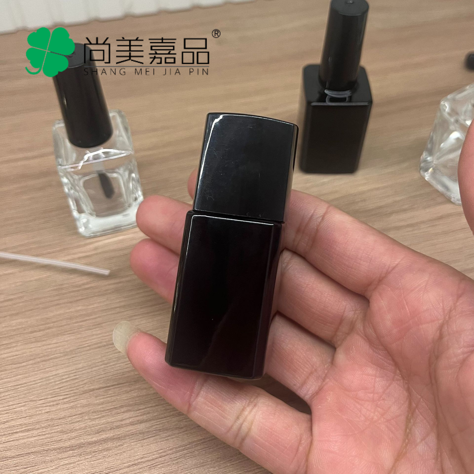 15ml茶色玻璃不透光10ml指甲油瓶甲油胶空亮白瓶子避光