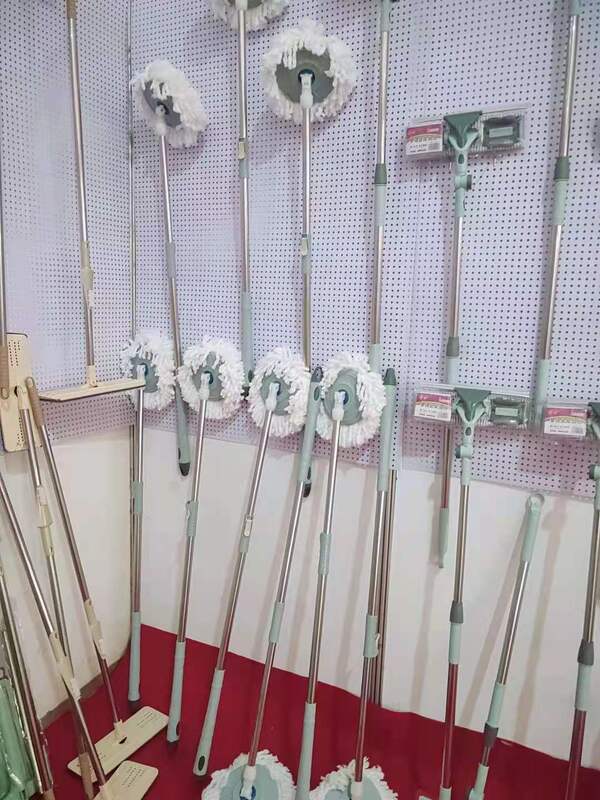 Rotating Mop Telescopic Pole Multi-purpose Mop Household Mop Accessories 10 Yuan Store Daily Necessities Accessories