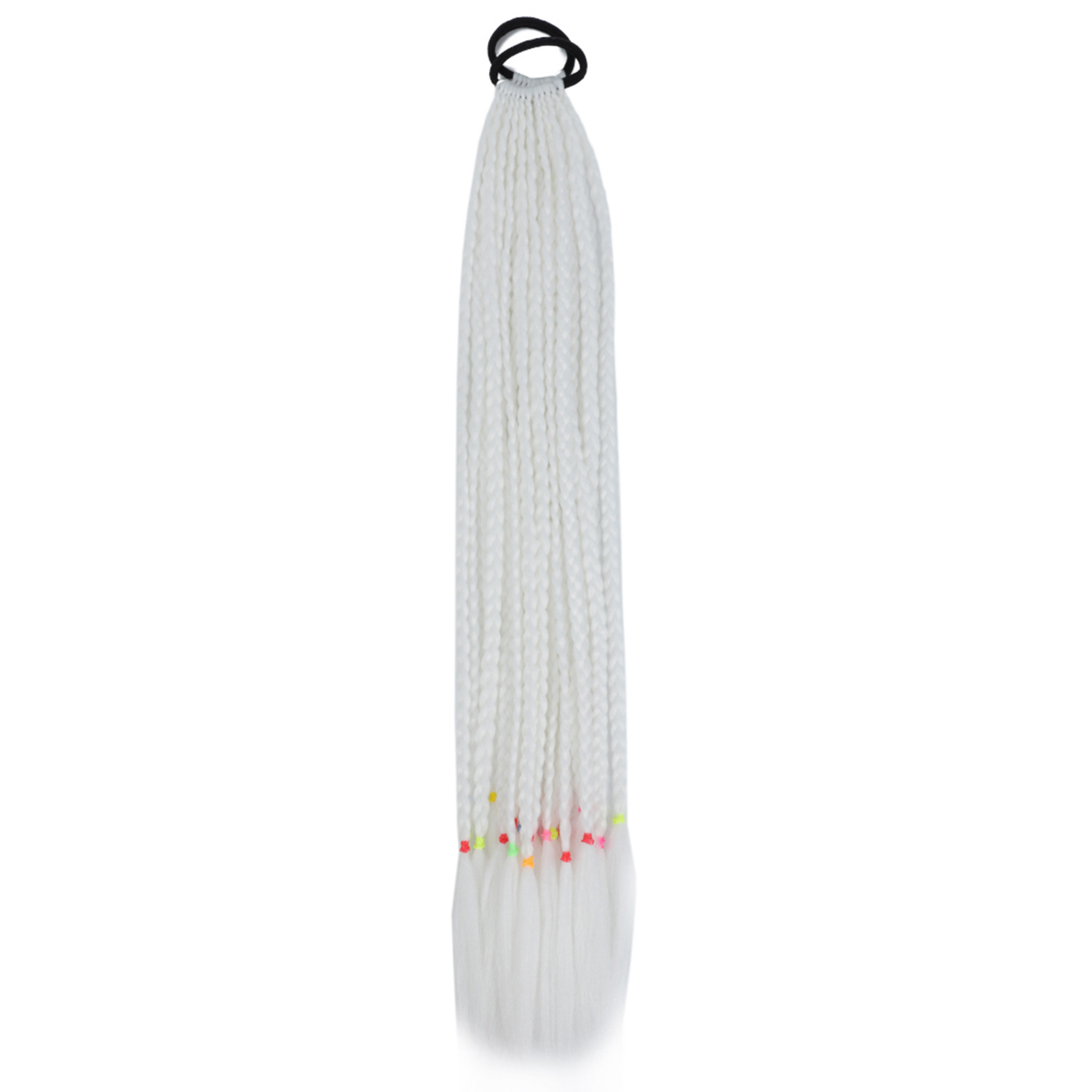 Inventario al por mayor colorido trenzas de tres hebras africanas trenzas sucias trenzas de caballo recogidas en stock Inventario