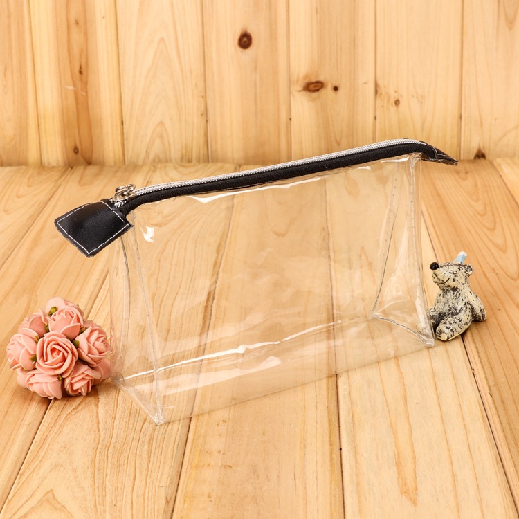 pvc塑料自立袋透明拉链包装袋 批发厂家可印刷塑料袋