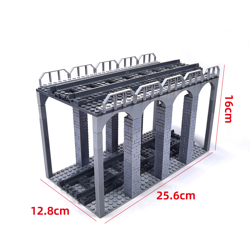 Yutong juguete ciudad tren bloques de construcción pista de tren suave/bifked track/cross track/rail recto/carril curvo