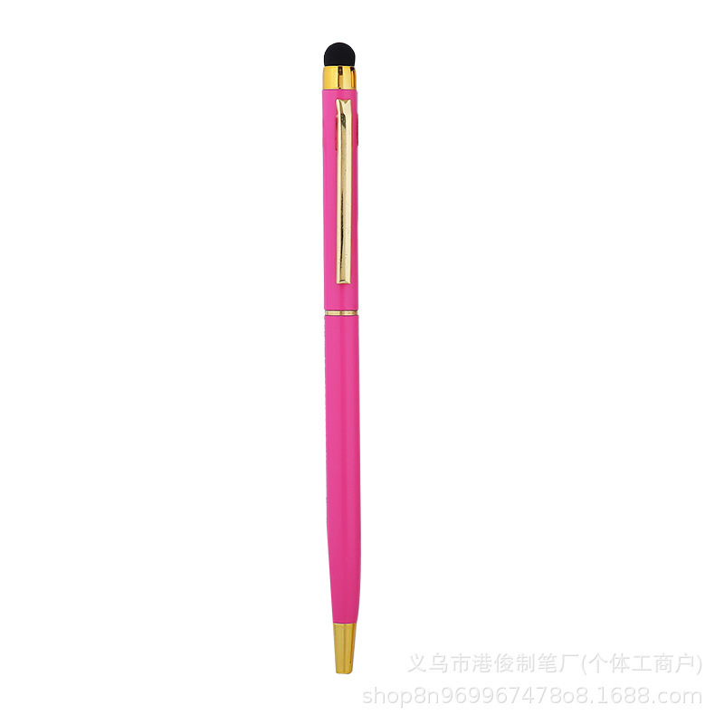 卸売高級金属ペン、静電容量式ペン、広告用金属ボールペン、特価タッチスクリーンペン、タブレット用タッチボールペン|undefined