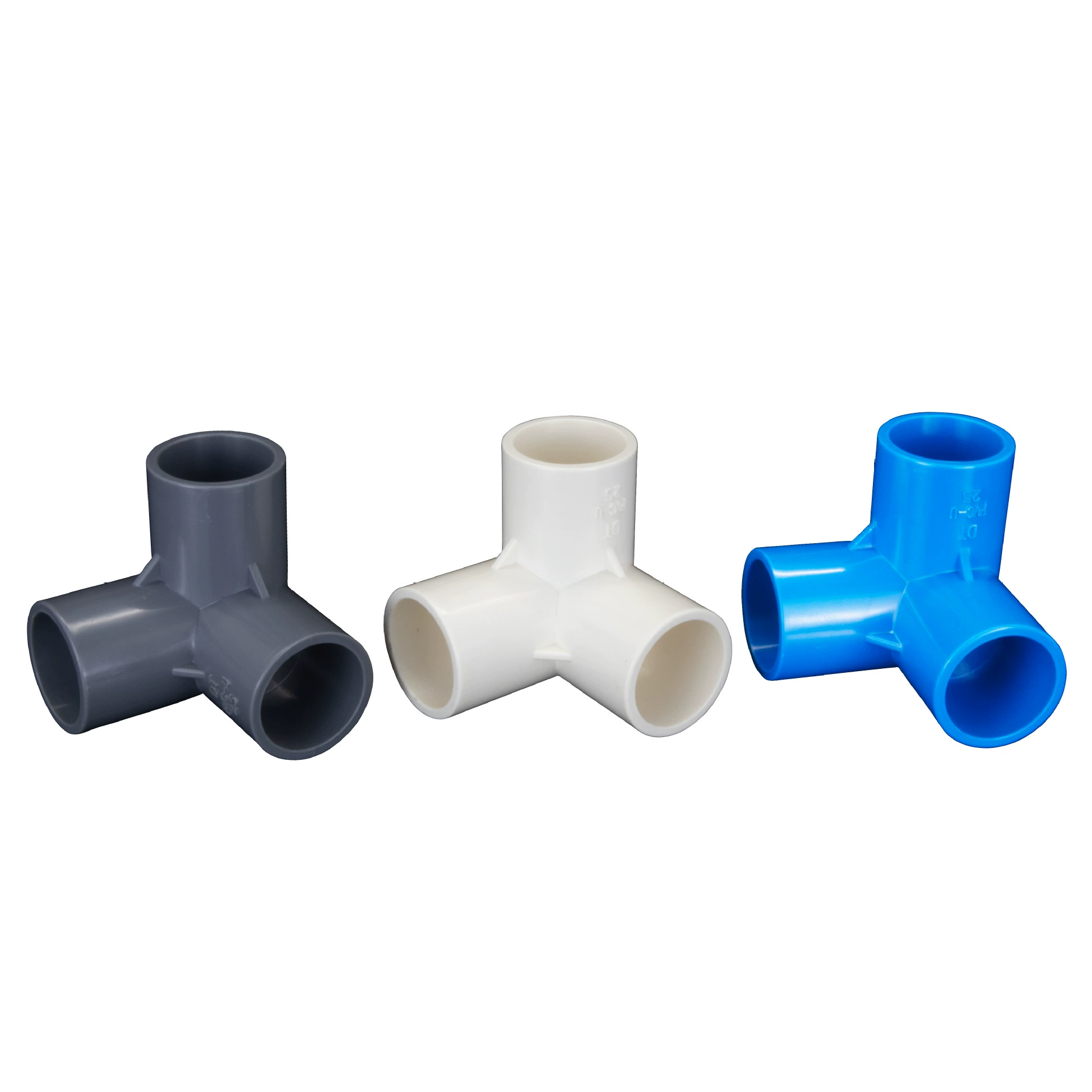 Объёмные аксессуары PVC, оптом, 1 дюйм, тройник