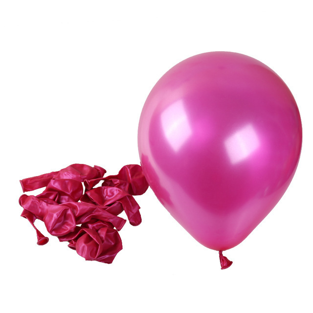 Fábrica al por mayor de 10 pulgadas 2,2G grueso perla globo de látex fiesta de cumpleaños decoración de la boda suministros