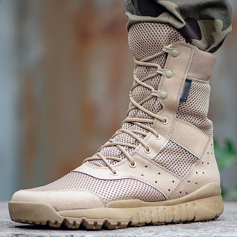 Breathable Summer Desert Boots For Men And Women Tactical Shoes_voghion.com