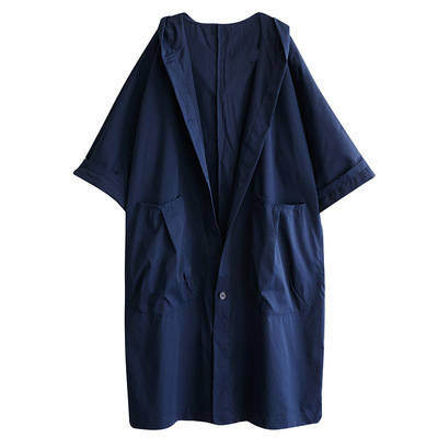 Long autumn trench coat