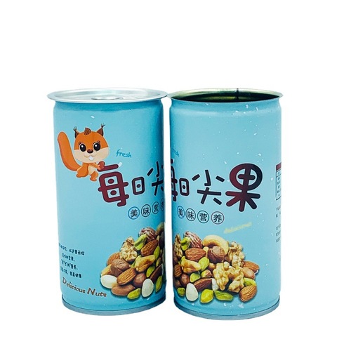 Silent color printing sealed leisure food tea tin can gift clothing underwear can get rich can