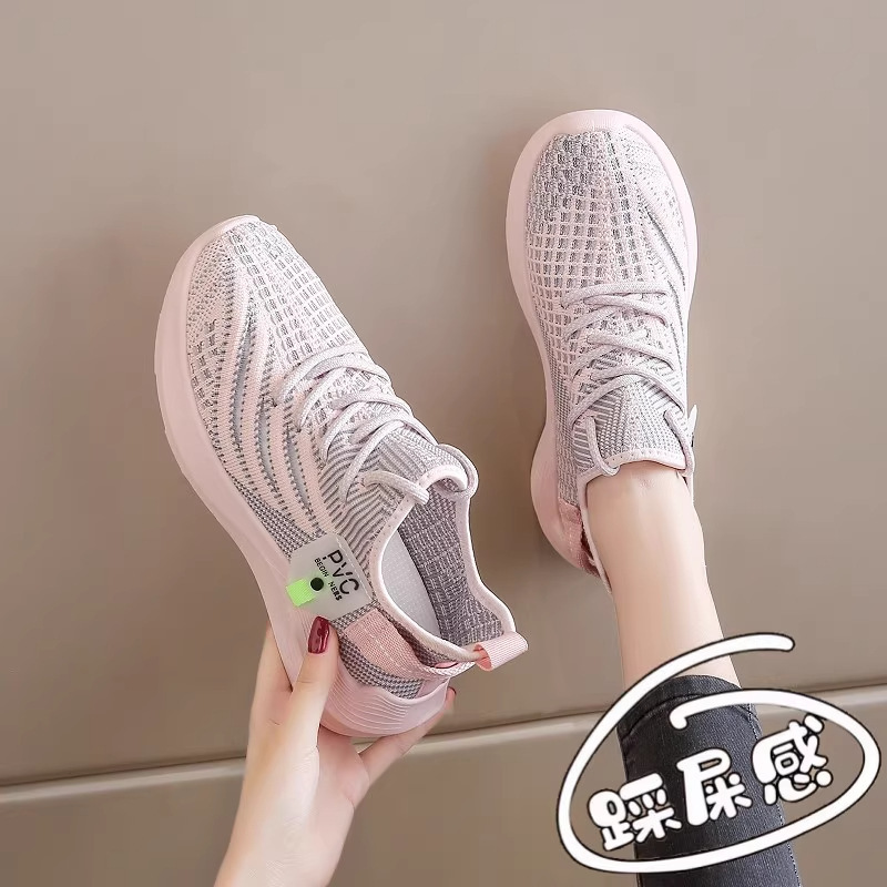Coconut Women's Shoes Feel Like Stepping on Shit Putian Sports Shoes for Women 2025 New Spring & Fall 34 Size Mesh Breathable Fly Woven Running Shoes Coconut Women's Shoes Feel Like Stepping on Shit Putian Sports Shoes for Women 2025 New Spring & Fall 34 Size Mesh Breathable Fly Woven Running Shoes
