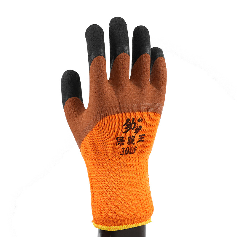 Guantes de protección de trabajo de nitrilo King resistentes al desgaste 13 guantes de protección industrial de inmersión transpirable de punto guantes de protección de trabajo de manipulación de sitio