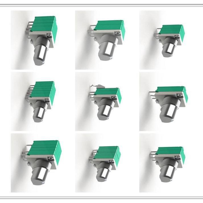 盘式旋转电位器,10mm拨盘电位器，旋钮电位器，B50K调音电位器