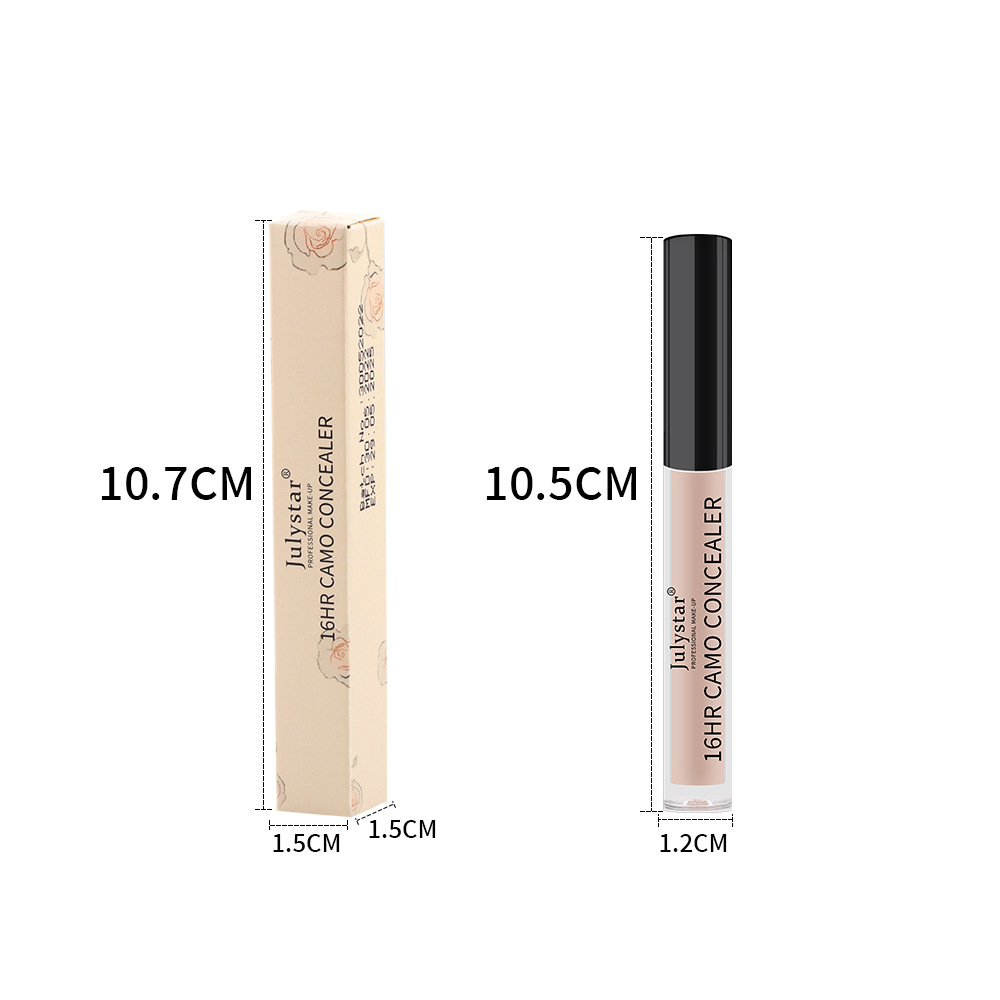 Long Lasting Smear-proof Makeup Makeup Liquid Foundation Cream Liquid Concealer display picture 1