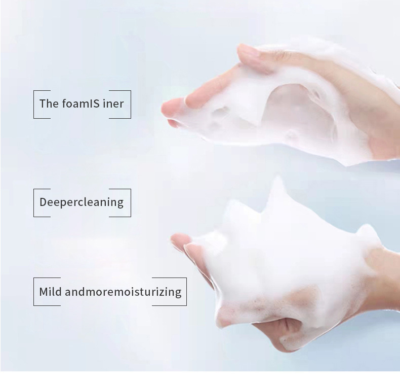 Wertschätzung Liebe Luxus Vitamin E Mousse Aminosäure Milch Öl Kontrolle Waschen und Entladen 2-in-1 Gesichtsreinigung_voghion.com