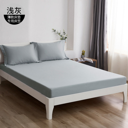 Water-washed cotton bed cover single piece anti-slip fixed bed cover sheet full package mattress Simmons dust-proof protection bed cover 1.8m 