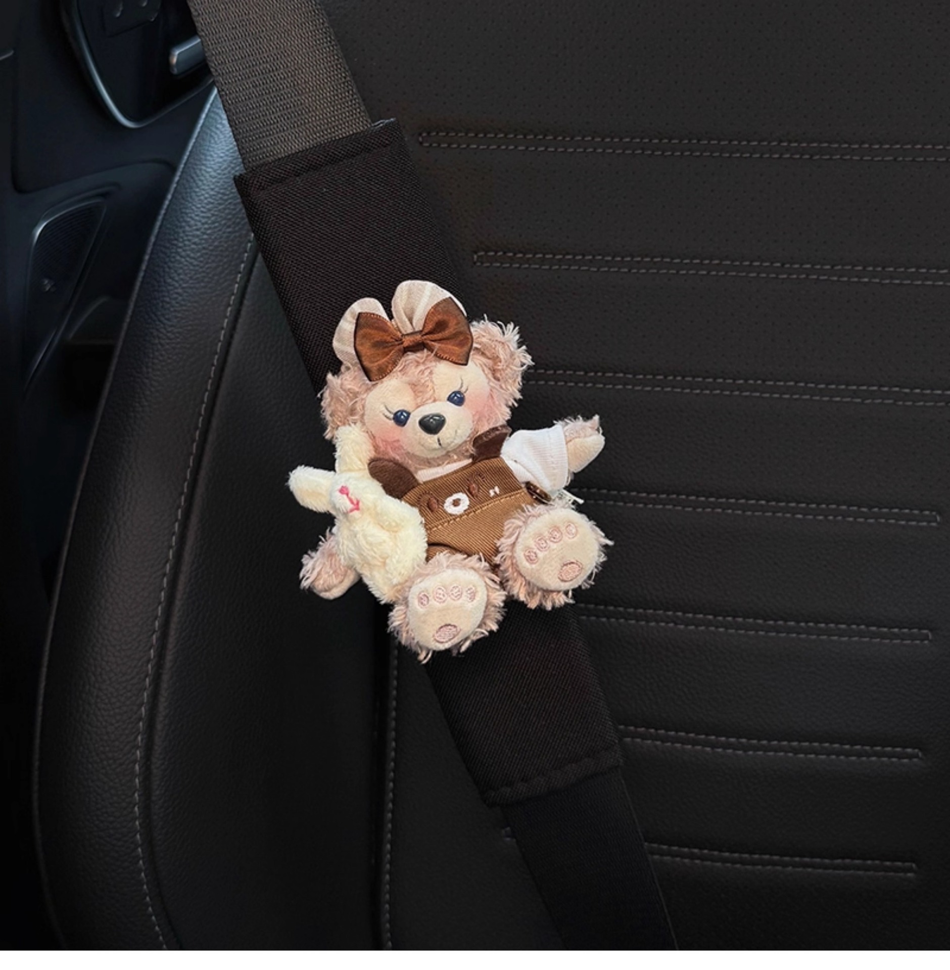 Shirley Mei Duffy Car Seat Belt Shoulder Cover Car Seat Belt Decoration Anti-Wear Clothes Couple Pair of Women