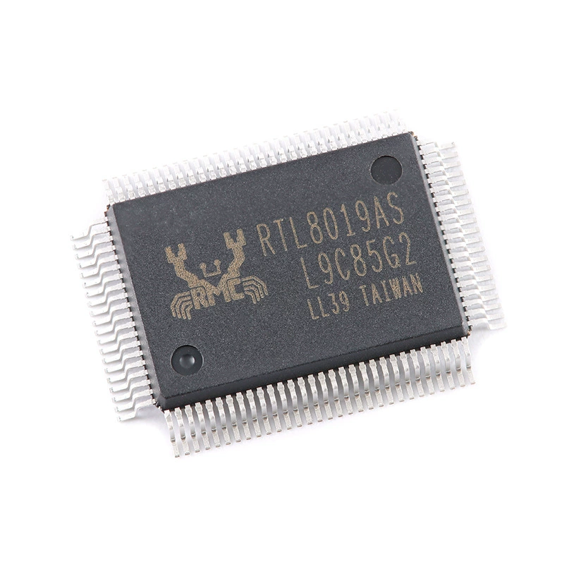 Оригинал подлинный RTL8019AS-LF TQFP-100 полный двухканальный Ethernet контроллер чип