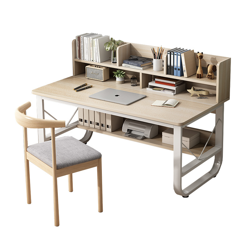 Escritorio de computadora con escritorio de estantería Escritorio de estudio en casa del estudiante escritorio simple escritorio Banco DE TRABAJO