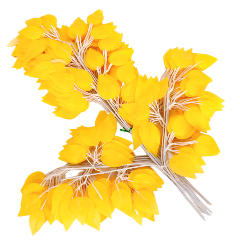 Ruban adhésif Feuille de banian jaune
